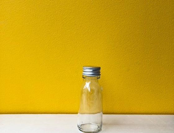 Flacon en verre transparent 60 ml