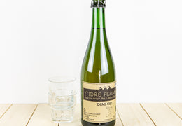 Cidre demi-sec bio & local