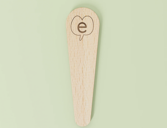Spatule en bois Endro pour dentifrice